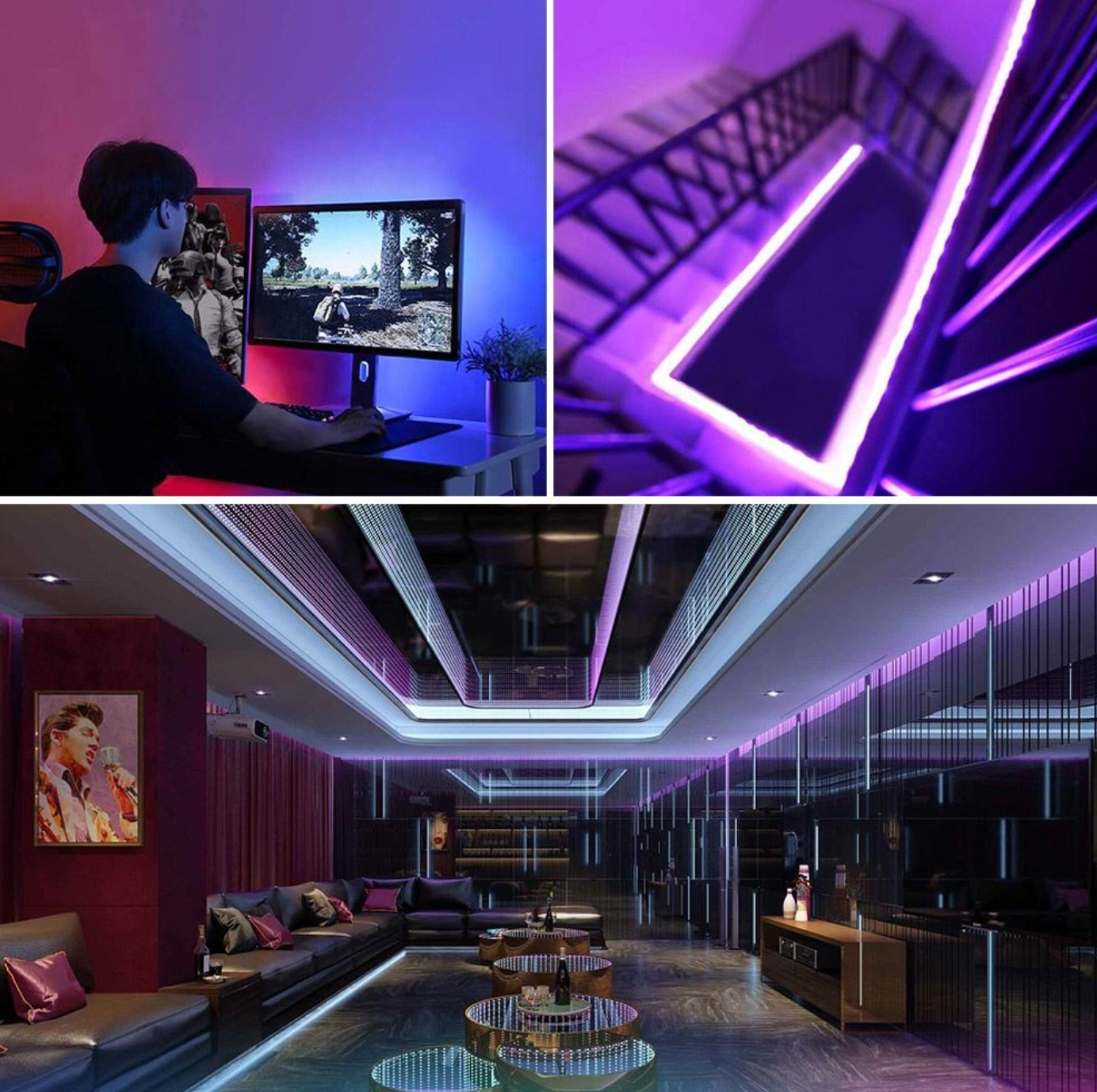 ✨ USB 5V Flexible LED Light Strip – Versatile Ambient Lighting for Home, Desk & Décor