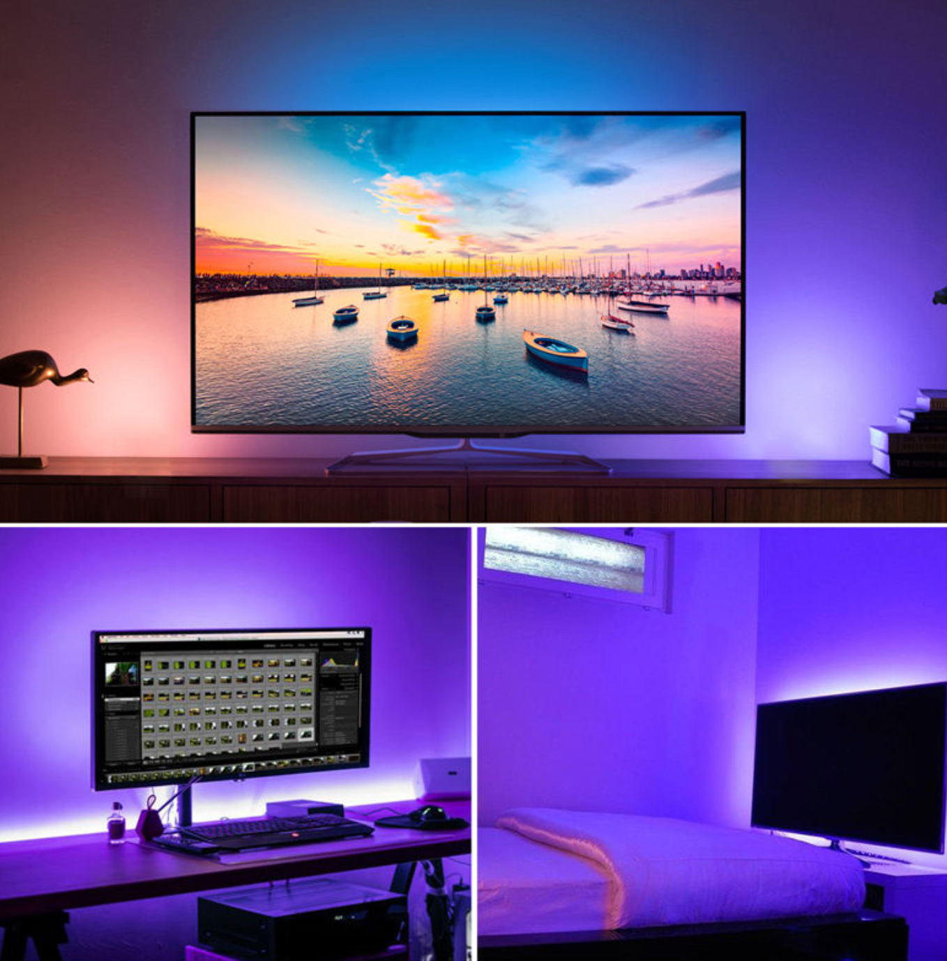 ✨ USB 5V Flexible LED Light Strip – Versatile Ambient Lighting for Home, Desk & Décor