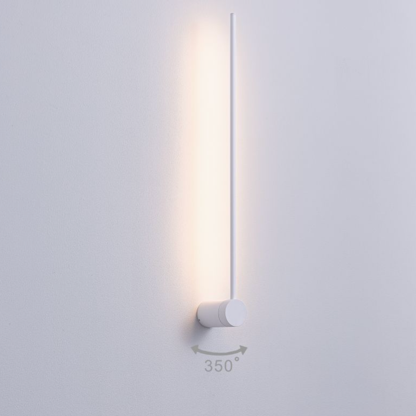 Modern Black Aluminum LED Wall Light – Sleek 9W Contemporary Indoor & Outdoor Lighting