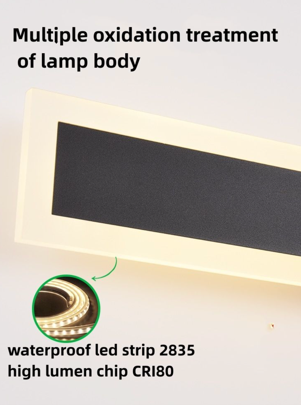 ✨ Waterproof Strip Wall Light – Luxury Modern Lighting Fixture for Elegant Interiors