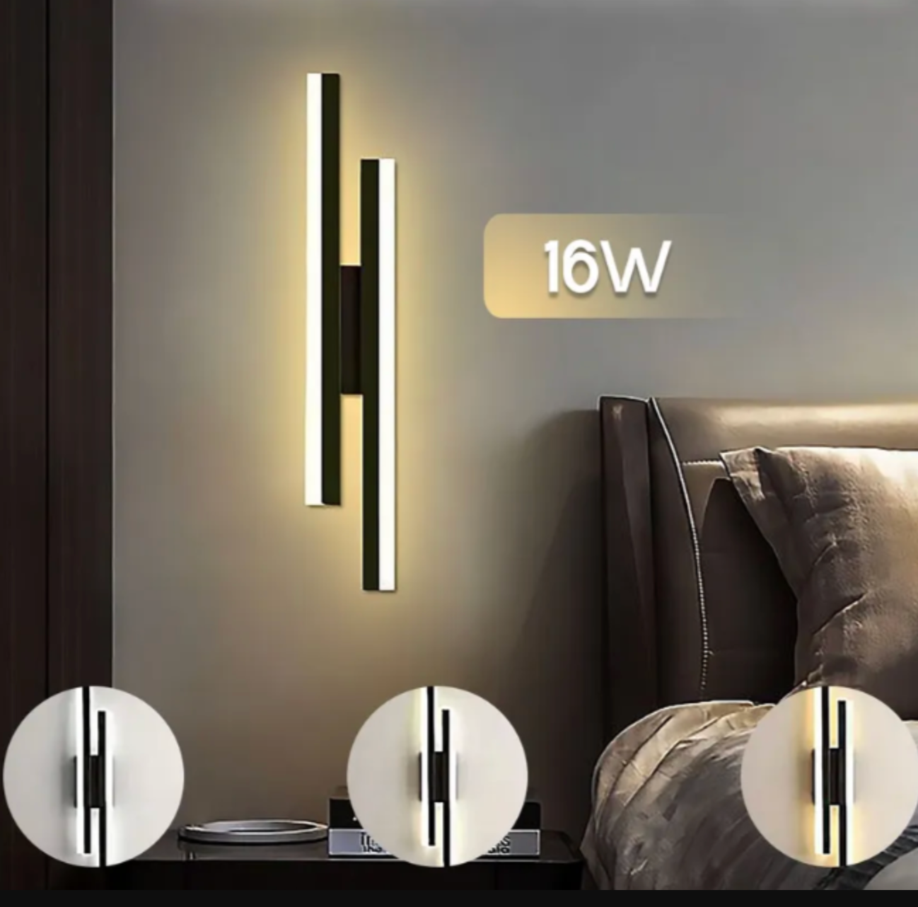 ✨ Nordic Modern Wall Sconce – Minimalist Contemporary Light Fixture for Elegant Interiors
