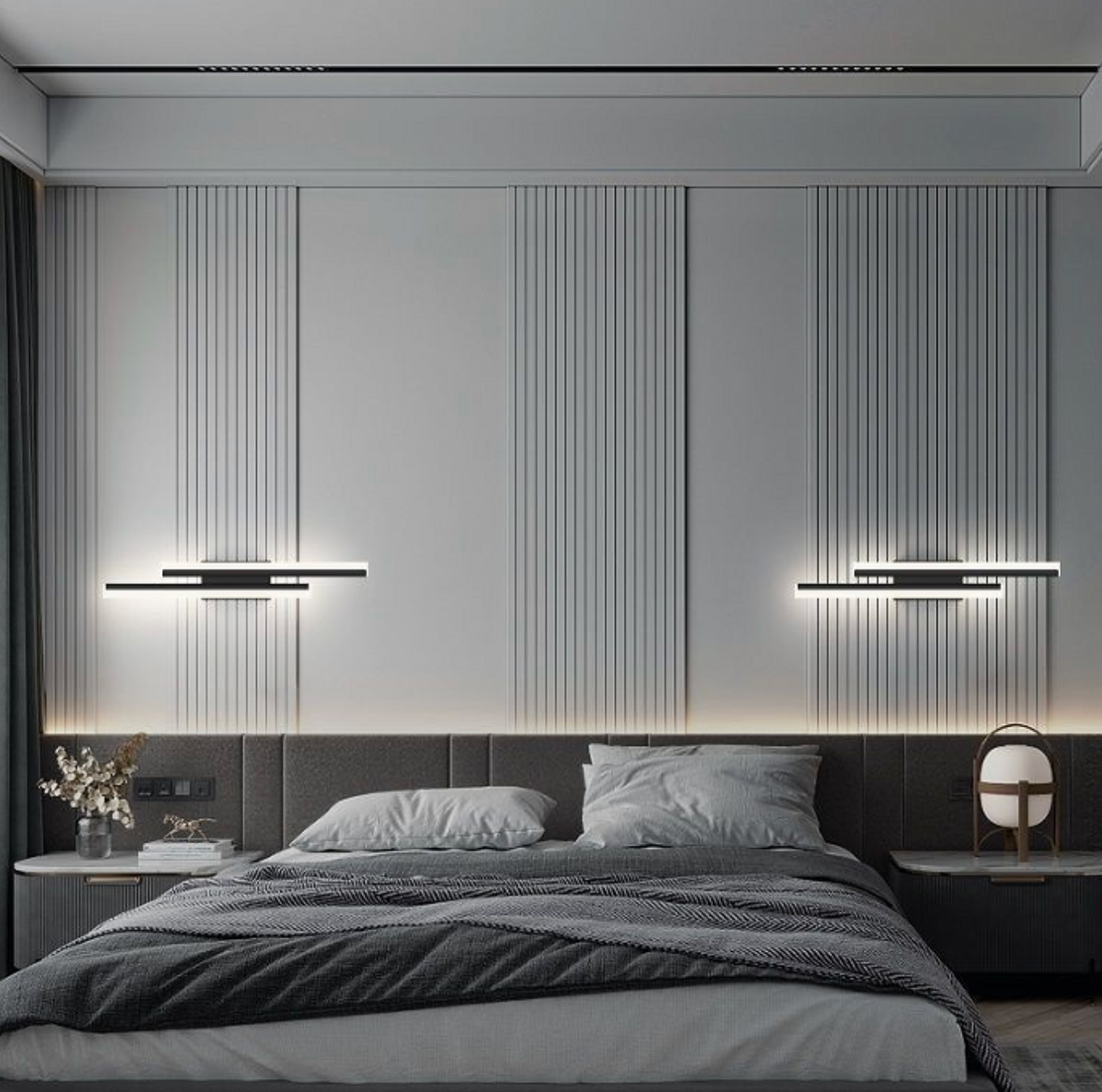 ✨ Nordic Modern Wall Sconce – Minimalist Contemporary Light Fixture for Elegant Interiors