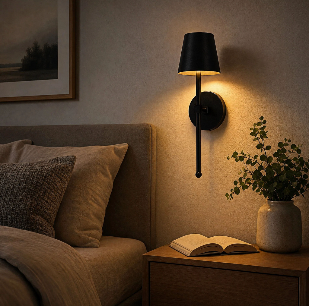 ✨ Minimalist Square LED Wall Lamp – Modern Iron Sconce for Elegant Home Décor