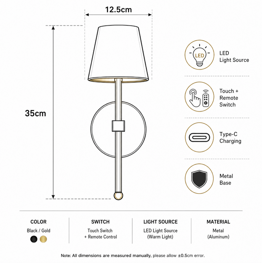 ✨ Minimalist Square LED Wall Lamp – Modern Iron Sconce for Elegant Home Décor