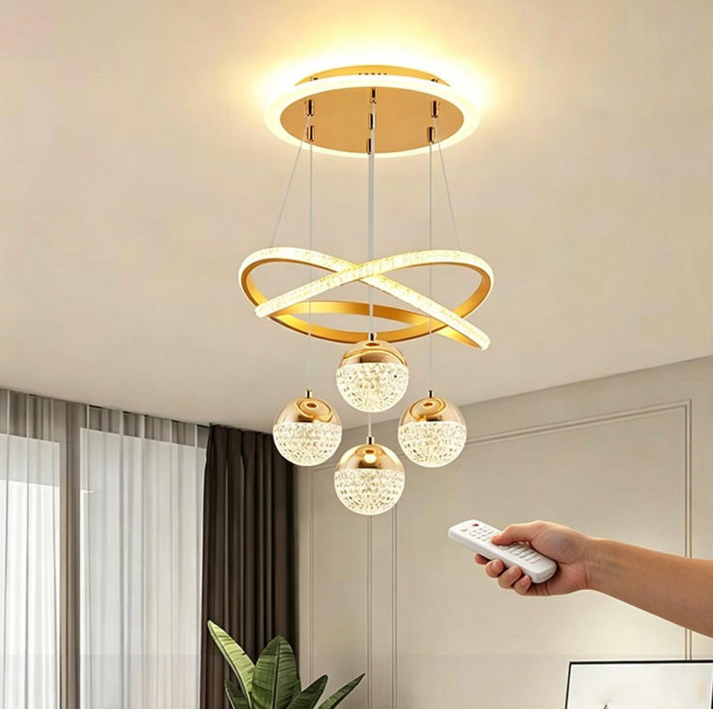 ✨ Round Aluminum LED Ceiling Light – Modern Minimalist Fixture for Elegant Home Interiors