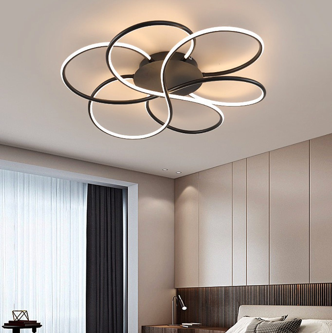 ✨ Modern LED Ceiling Light – Simple Creative Design for Elegant Contemporary Interiors